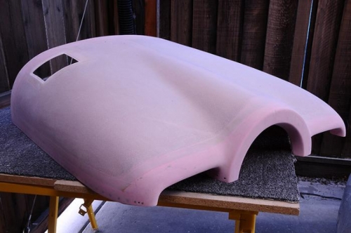 Top Cowling Final Sanding For Priming