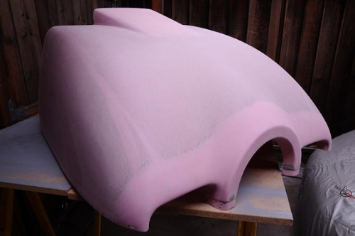 Bottom Cowling Final Sanding For Priming