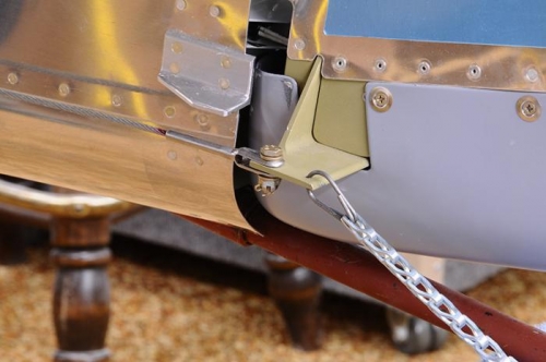 Connected Via Rudder Control Horn