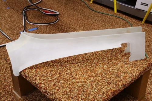 Fairing Cut & Sanded