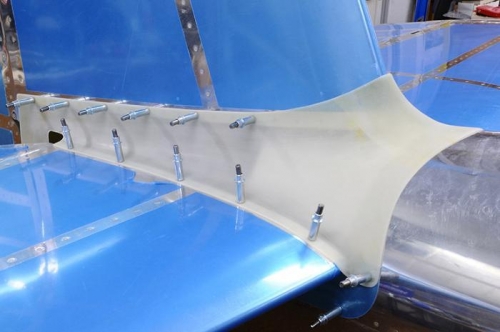 Cut Fairing Trial Fitting