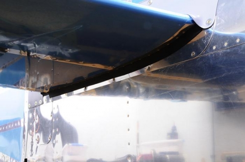 Fairing Attached & Rubber Seal Added