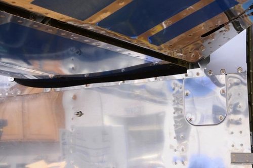 Fairing Attached & Rubber Seal Added