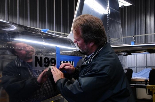 Adding Die-Cut Vinyl N Numbers