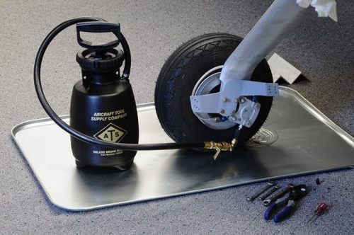 Attaching Bleeder To Right Brake