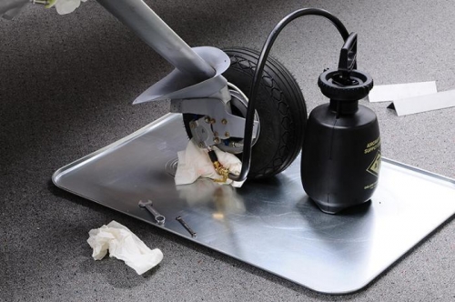 Attached To Left Brake