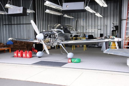 RV-8 In Flight Position