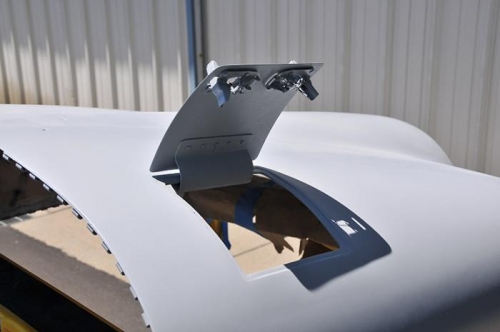 Fiberglass Oil Door & Hartwell H-5000-2 Latches