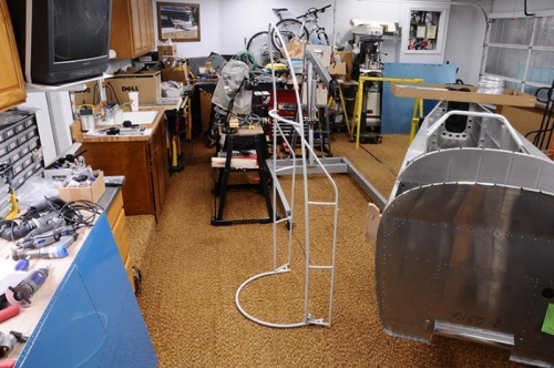 Unpacking Replacement Fuselage