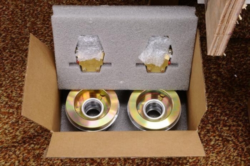 Unpacking Replacement Fuselage