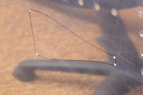 Right Side NACA Vent Cutout