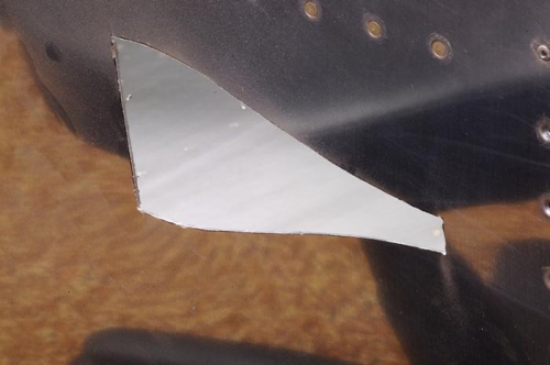 Right Side NACA Vent Cutout