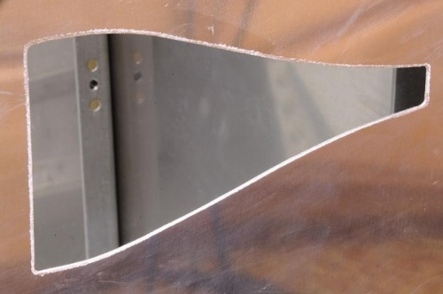 Right Side NACA Vent Cutout