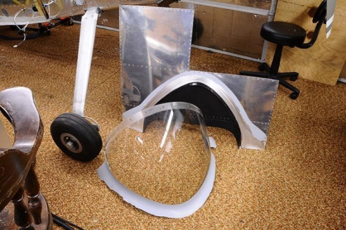 Deconstructing - Windscreen & Top Skin Removed