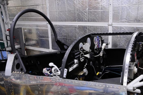 Deconstructing - Windscreen & Top Skin Removed