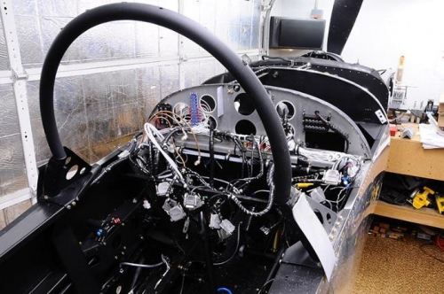 Deconstructing - Windscreen & Top Skin Removed