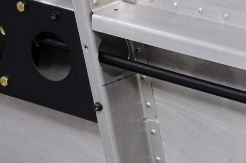 Pushrods Installed Through Rear Hole