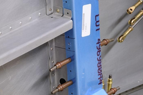 Pilot Hole Drilled In Front Bulkhead