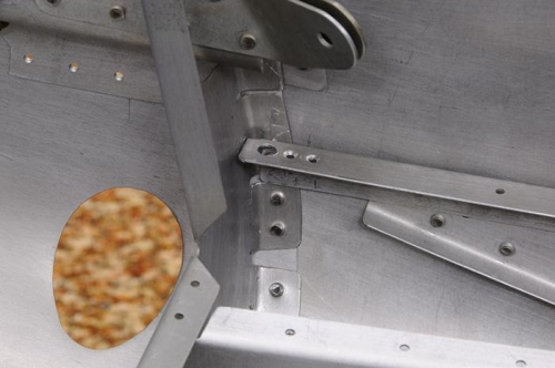 Flap Weldment, Motor & Sensor Mounted