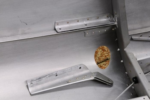 Flap Weldment, Motor & Sensor Mounted