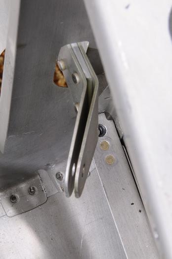 Flap Weldment, Motor & Sensor Mounted