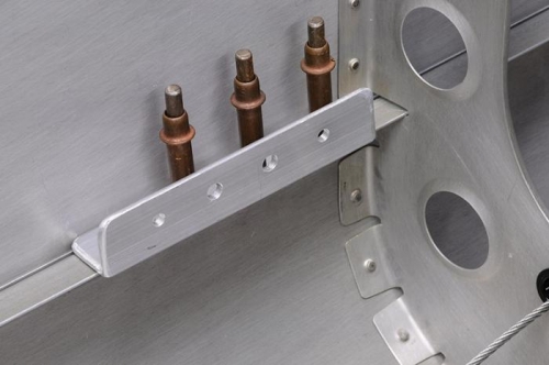 Battery Ground Plane Installed