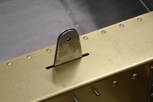 Pilot's Seatbelt Attach Modification - Original