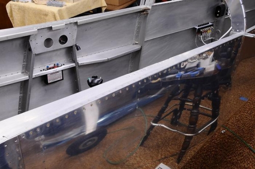 Canopy Side Rail Fuselage Riveting