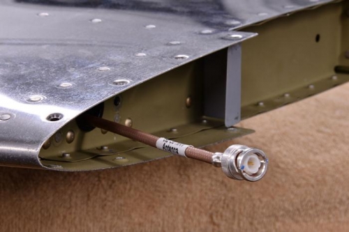 Vertical Fin VOR/GS Ant & Fiberglass Tip