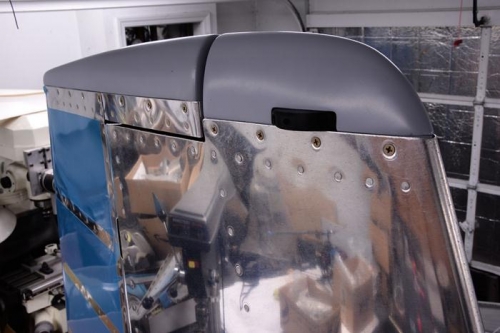 Vertical Fin VOR/GS Ant & Fiberglass Tip