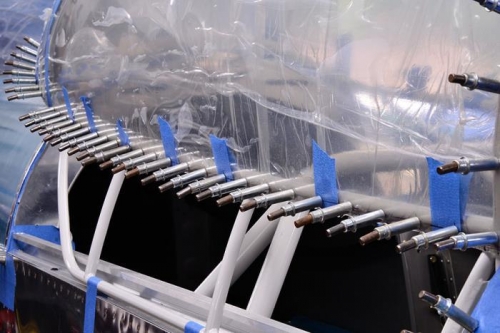 Fitting Canopy To Frame & Drilling