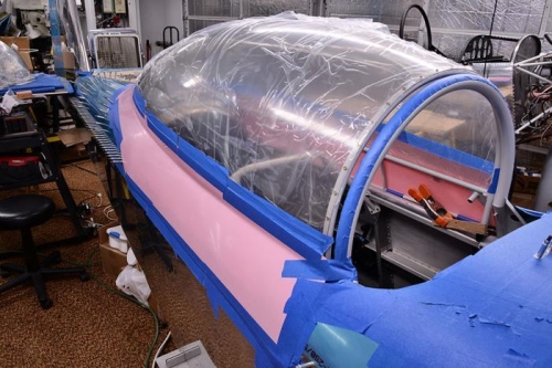 Canopy Side Skirt Initial Fitting