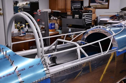 Canopy Frame Installation Complete