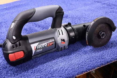 Roto-Zip Tool w/ Right-Angle Attachement
