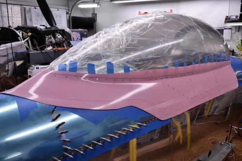 Right Side Marked For Final Cutting