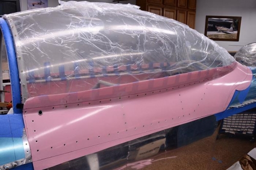 Left Side Marked For Final Cutting