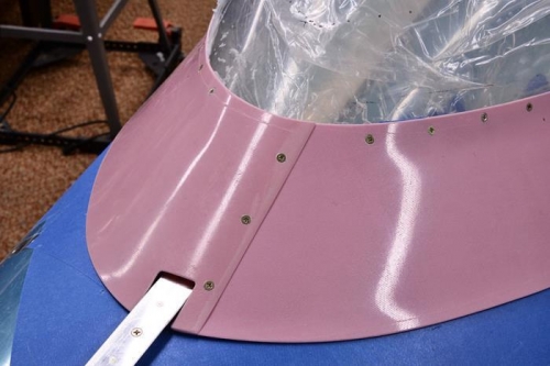 Notch For T-Rail and Joining of Left & Right Skirts