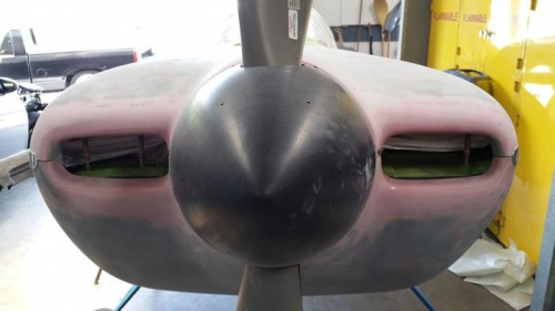 New Engine Cowling Finish Work