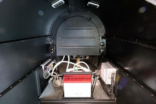 Final Assembly - Bat, Servo, Baggage Area