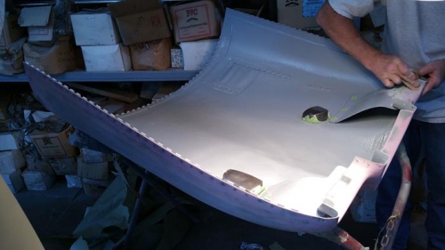 New Cowling Interior Primed