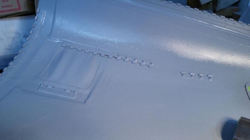New Cowling Interior Primed
