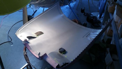 New Cowling Interior Primed