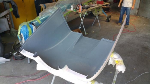 New Cowling Interior Primed