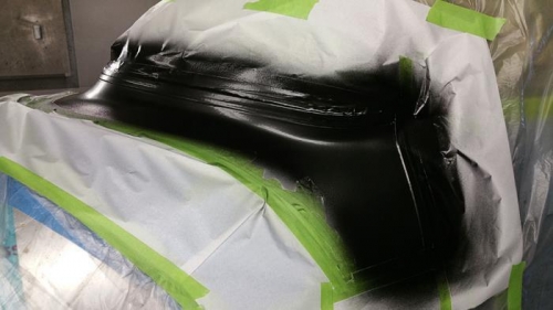 Fiberglass Windshield Bezel 1st Gel Layer