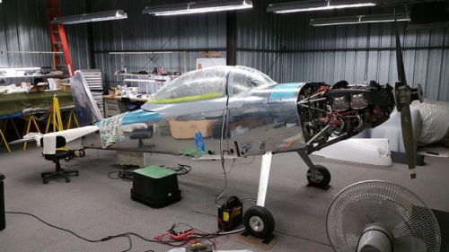 Hangar Reassembly Begins