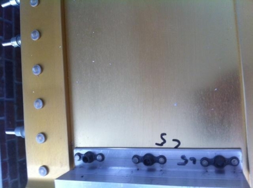 #5 Z bracket nut plates