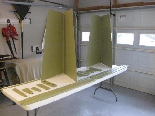 Doesn't look like much but there are a ton of parts on the table!