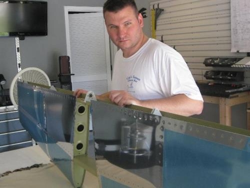 Seriously pulling off the blue vinyl coating