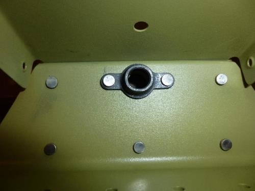 Rudder Horn Malfunction- Junction Riveted w/ Custom Rivets