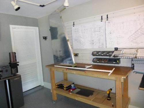 Finished Rudder & Skin Rolling Tool